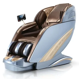 Massage Chair 4D with Zero Gravity Full Body Massage, Voice Control ,Heating, LCD Remote Control ,Foot Roller