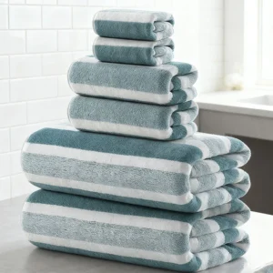 Soft Bath Towels Set